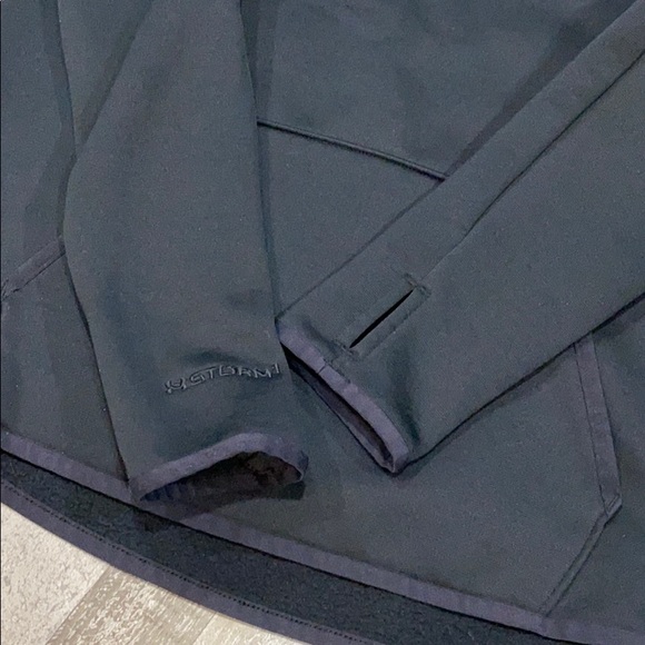 Women’s Black & Teal UA Storm Hooded Sweatshirt - Picture 5 of 8